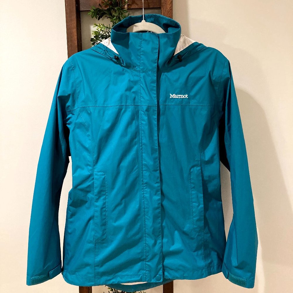 Marmot PreCip Eco Jacket Atomic Blue Size M